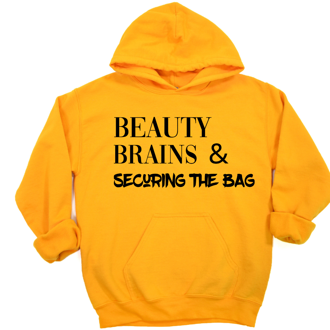 Beauty & Brains 2 Unisex Hoodie
