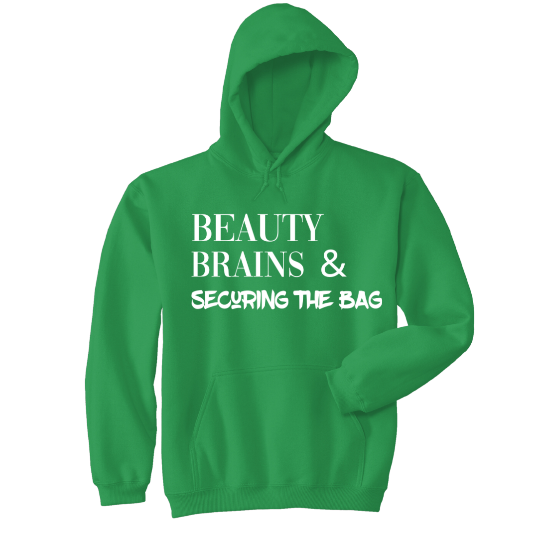 Beauty & Brains 2 Unisex Hoodie