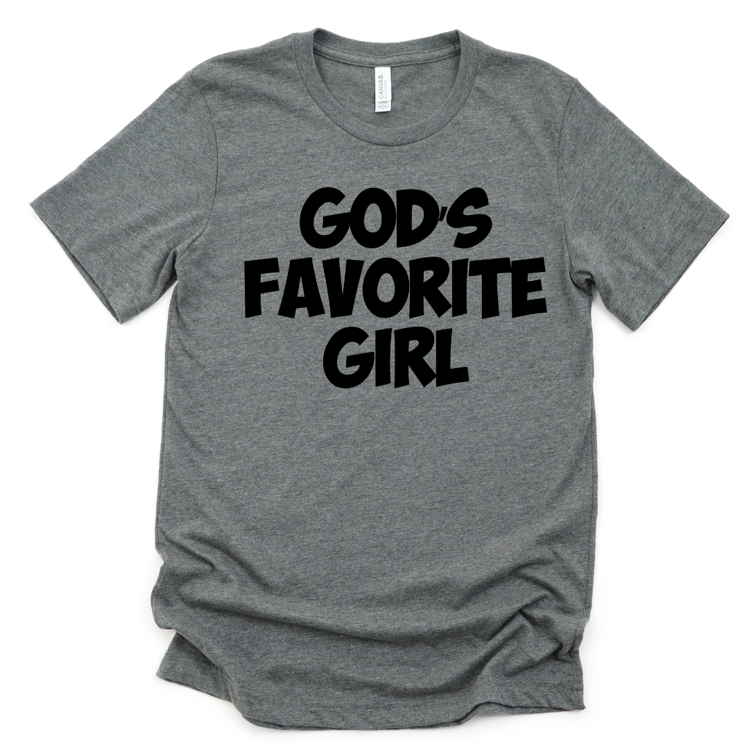 GOD's Favorite Girl Unisex Tshirt