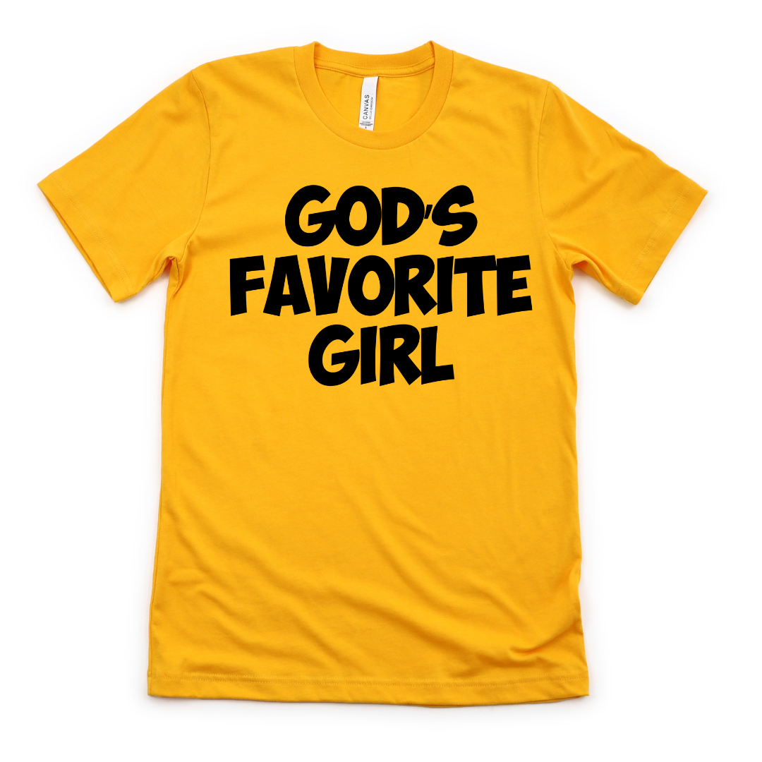 GOD's Favorite Girl Unisex Tshirt