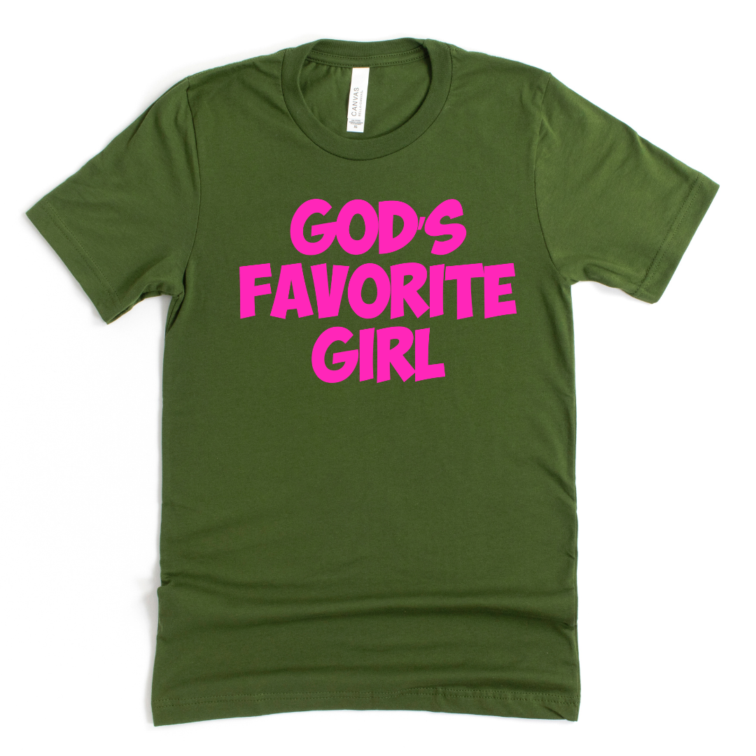 GOD's Favorite Girl Unisex Tshirt