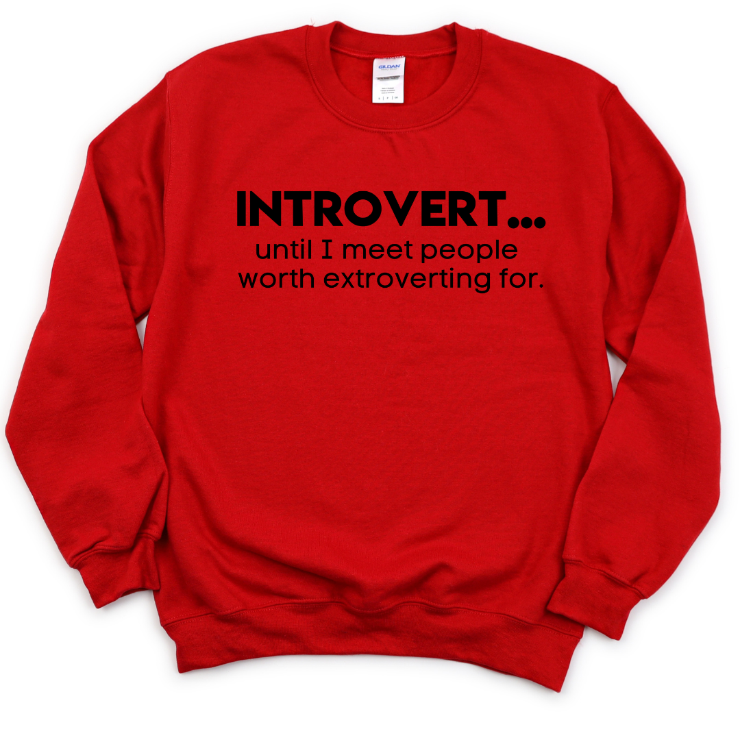 Introverted Extrovert Unisex Sweatshirt