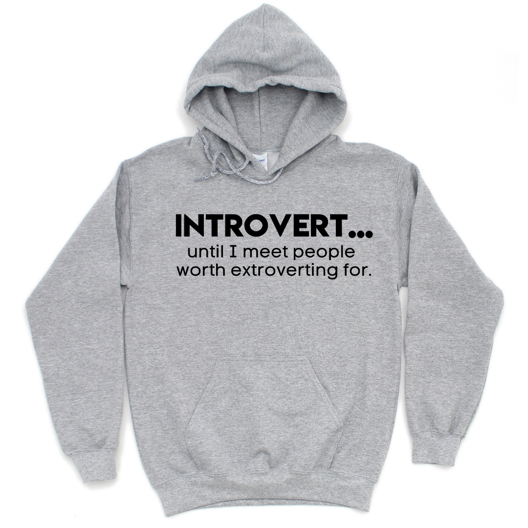 Introverted Extrovert Unisex Hoodie