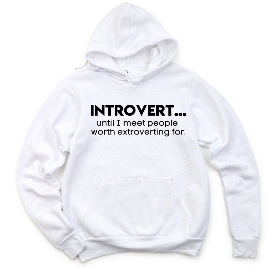 Introverted Extrovert Unisex Hoodie