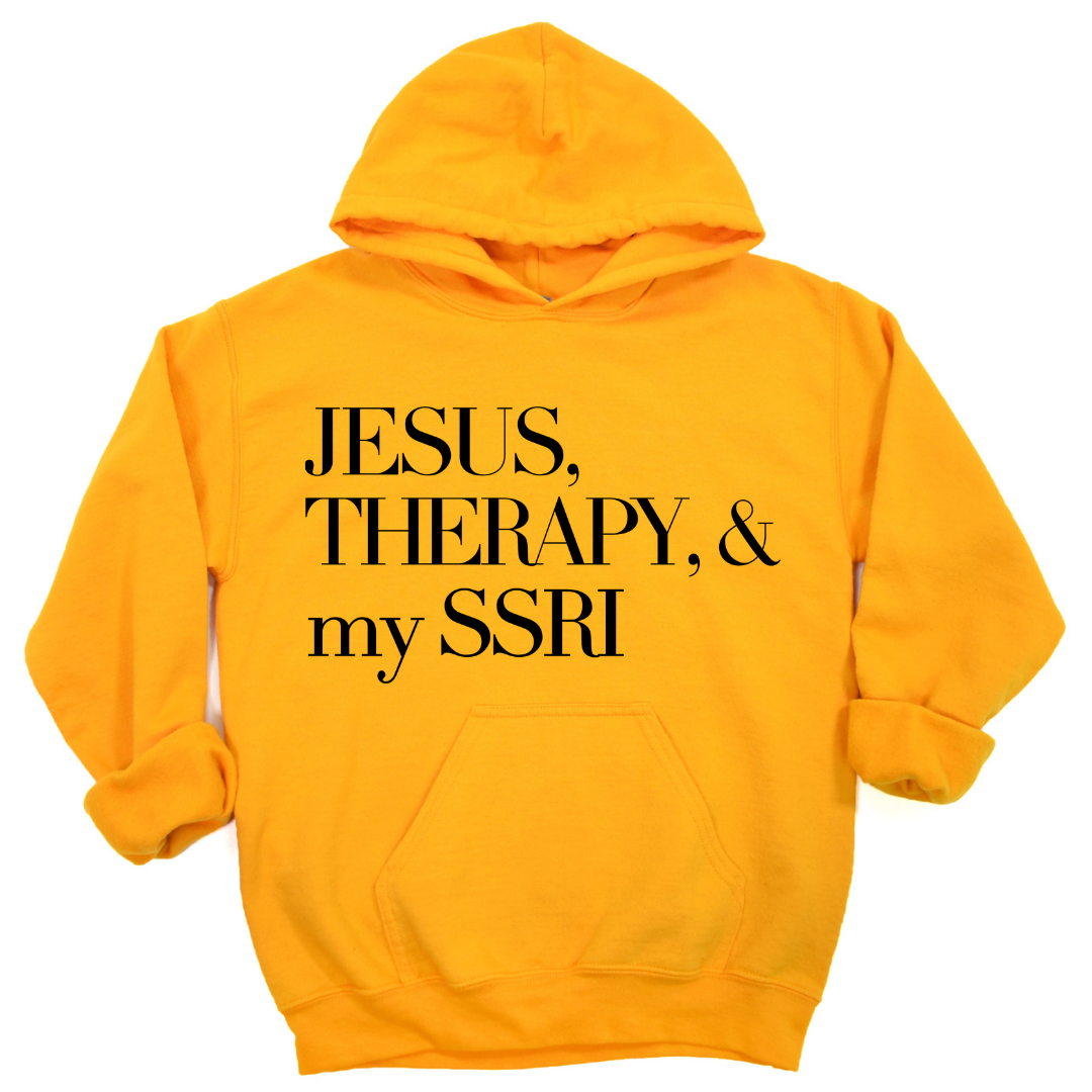 Jesus & Therapy Hoodie