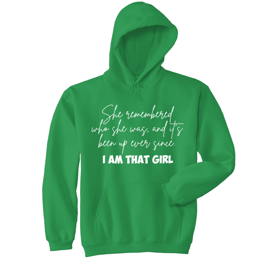 She remembered who she was Unisex Hoodie