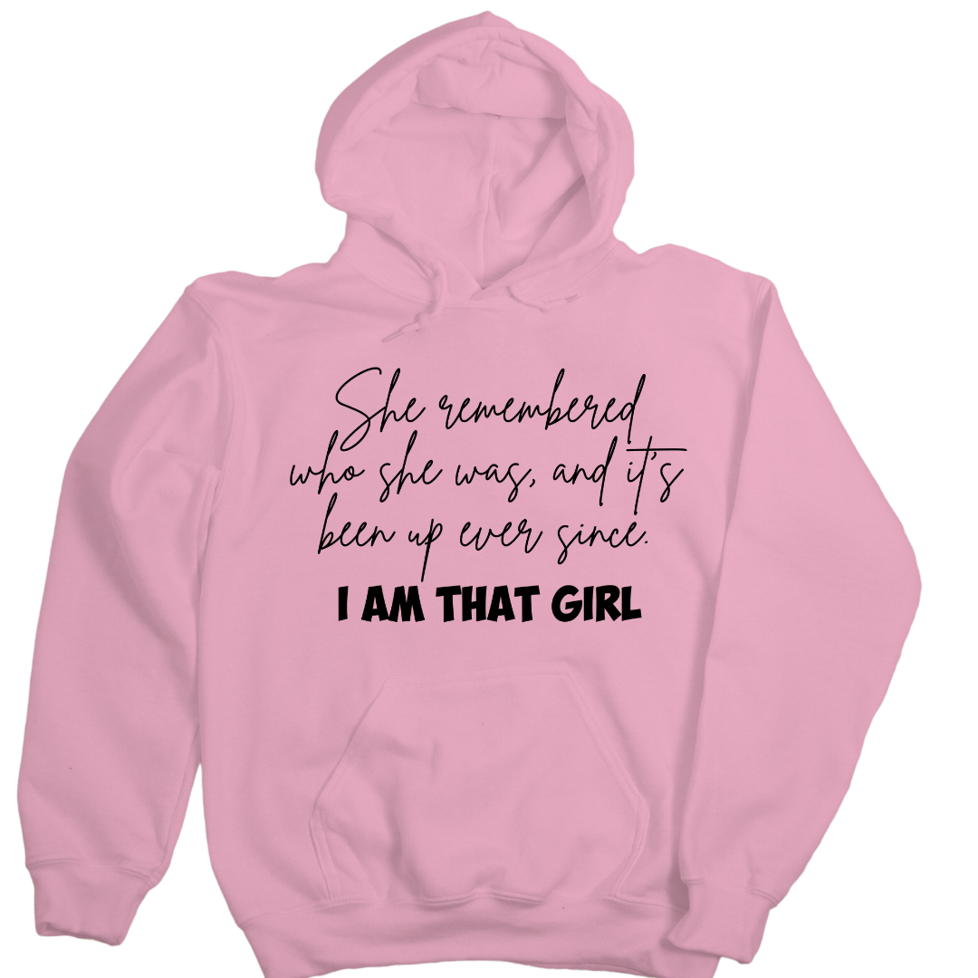 She remembered who she was Unisex Hoodie