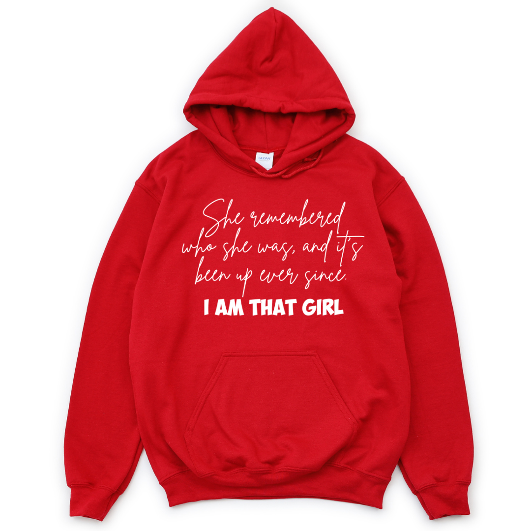 She remembered who she was Unisex Hoodie
