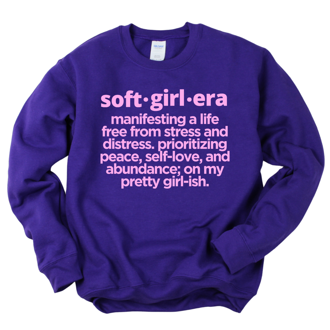Soft Girl Era Unisex Sweatshirt