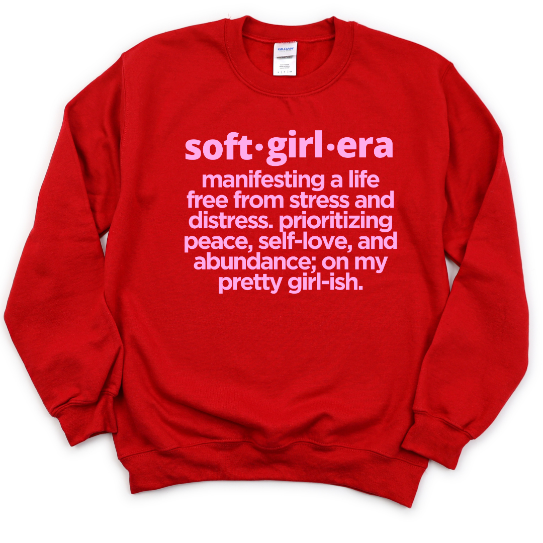 Soft Girl Era Unisex Sweatshirt