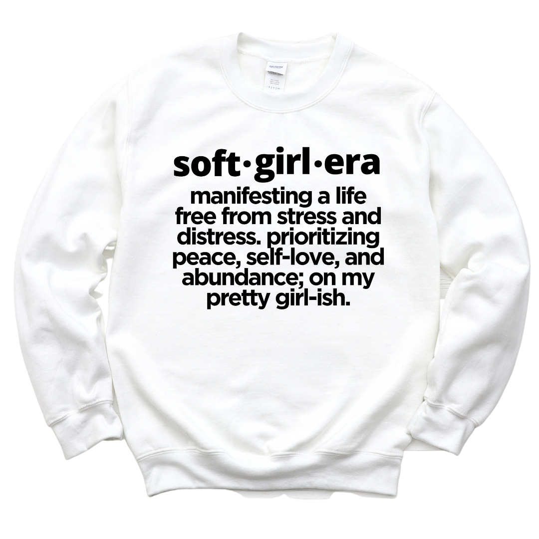 Soft Girl Era Unisex Sweatshirt