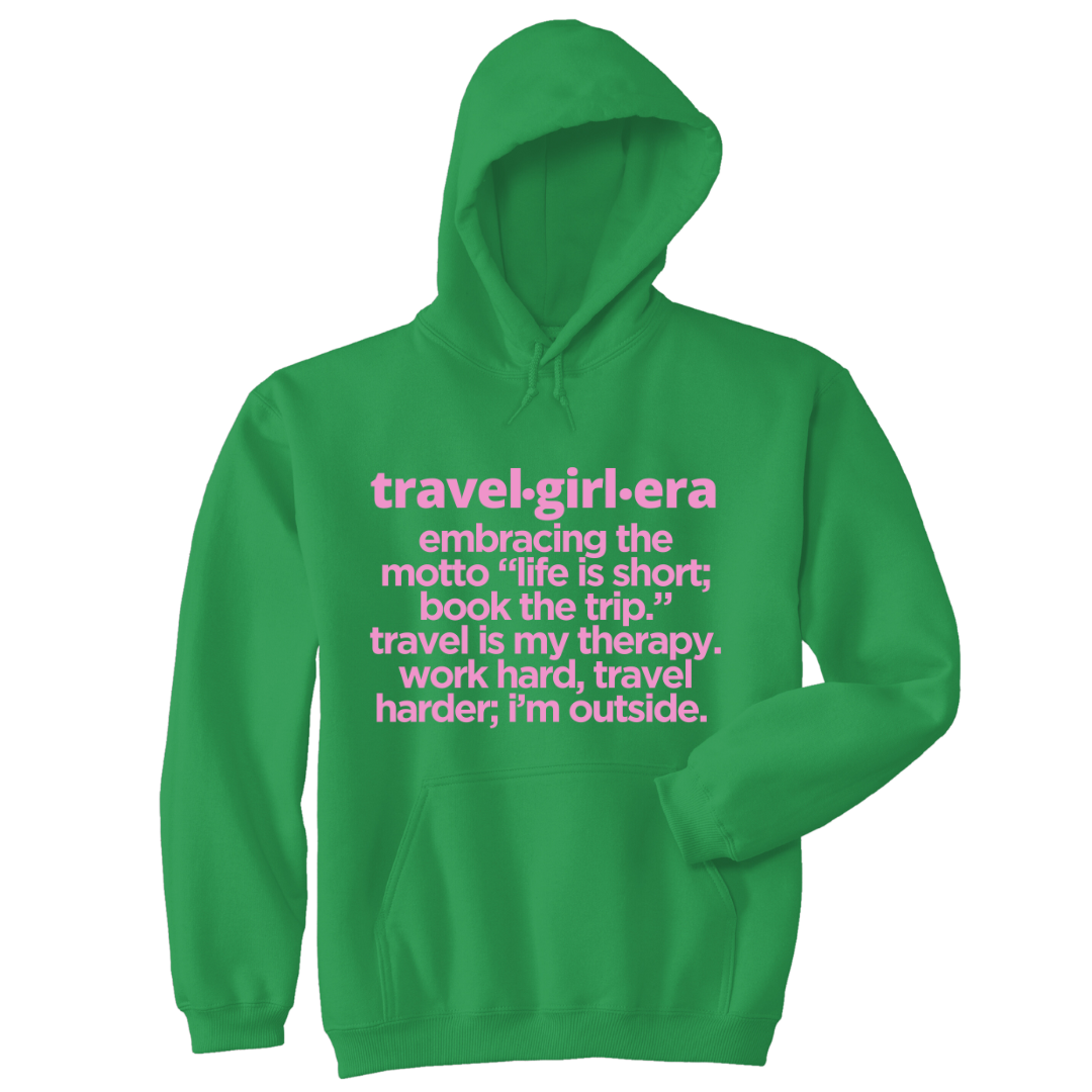 Travel Girl Era Unisex Hoodie
