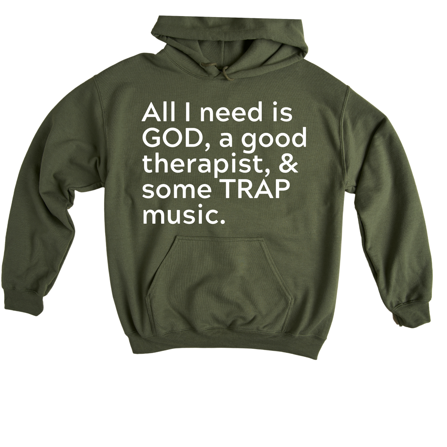 GOD, Therapy & TRAP Hoodie