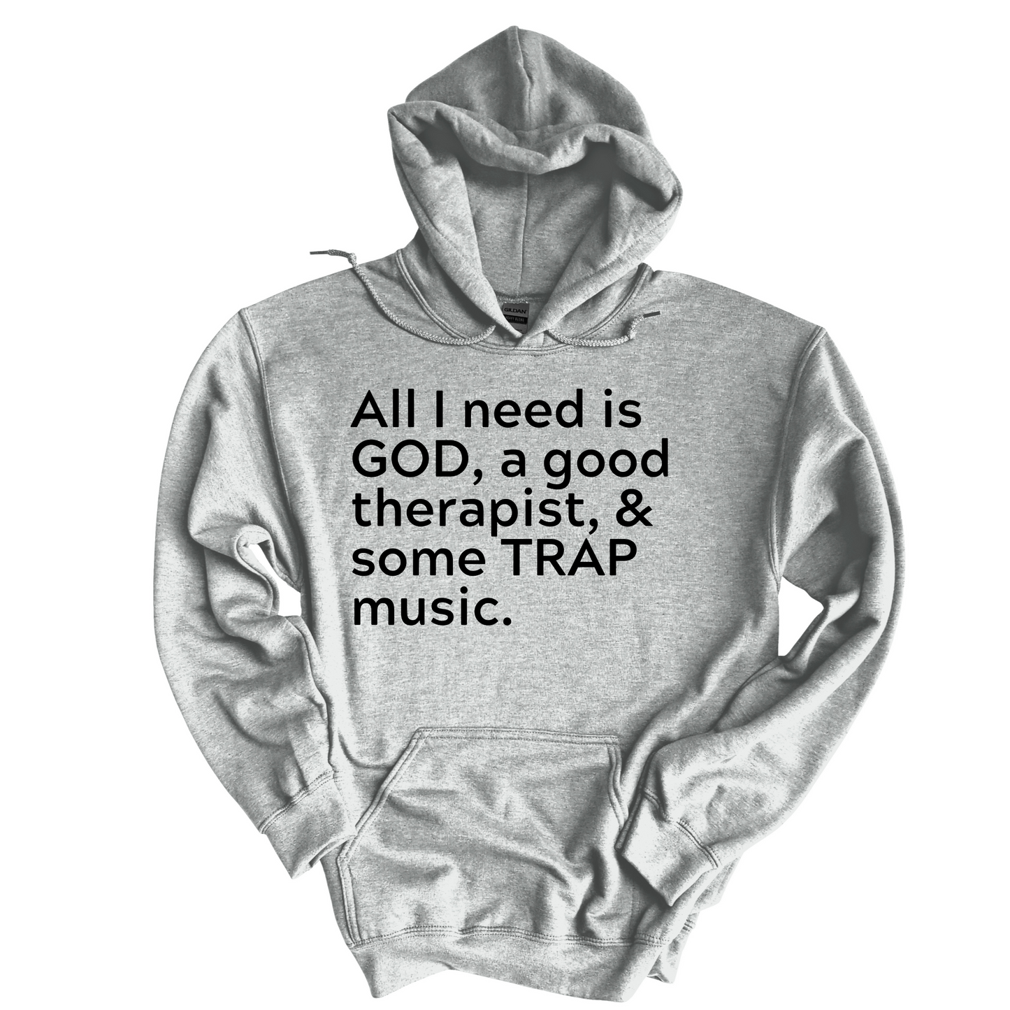 GOD, Therapy & TRAP Hoodie