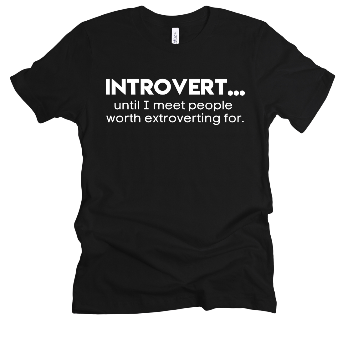 Introverted Extrovert Unisex T-shirt