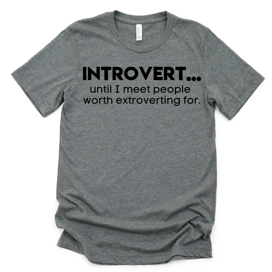 Introverted Extrovert Unisex T-shirt