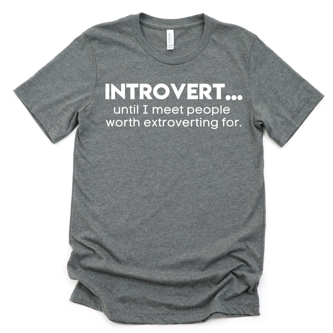 Introverted Extrovert Unisex T-shirt