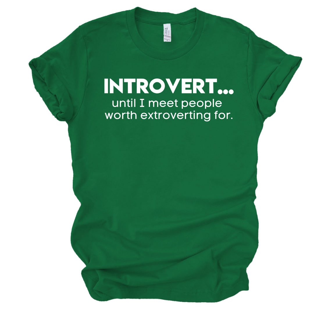 Introverted Extrovert Unisex T-shirt