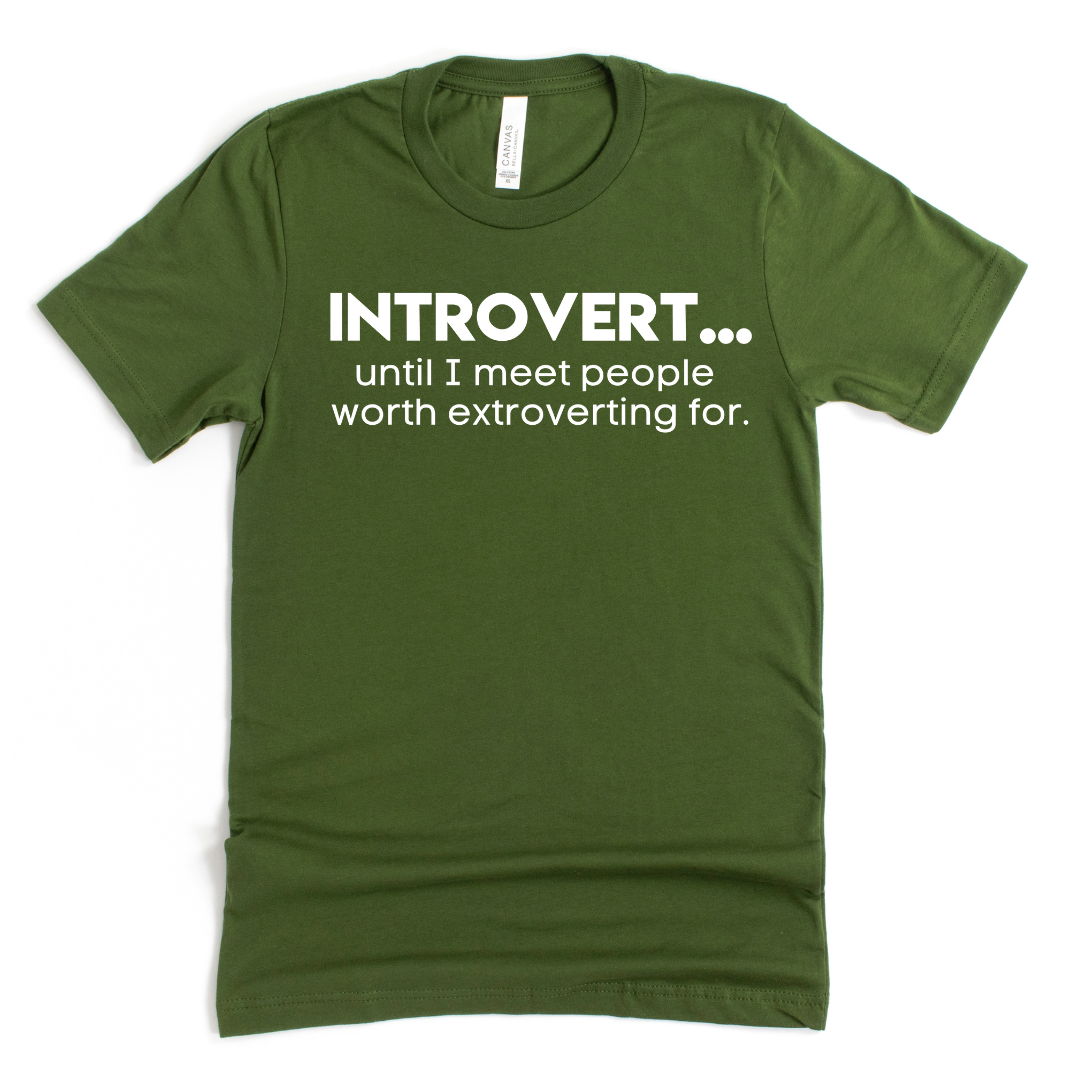 Introverted Extrovert Unisex T-shirt