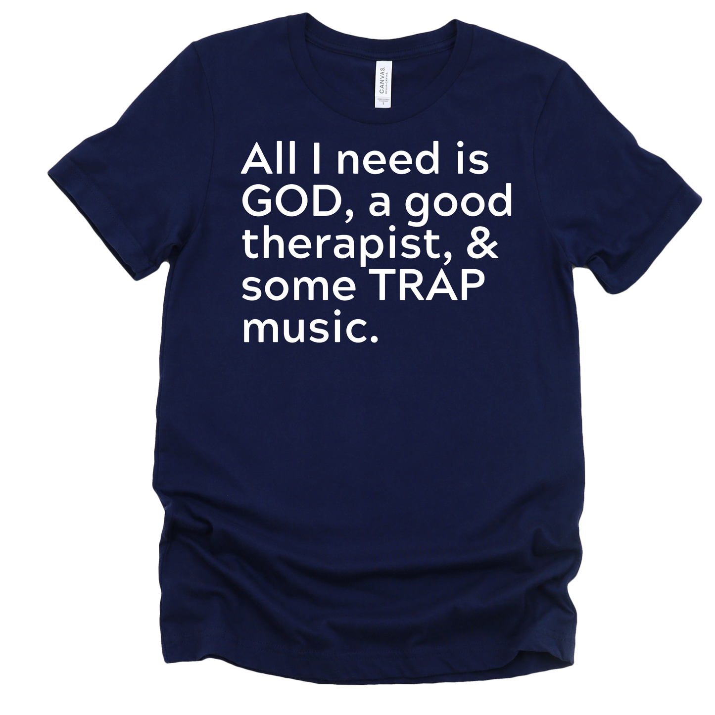 GOD, Therapy & TRAP Unisex T-shirt