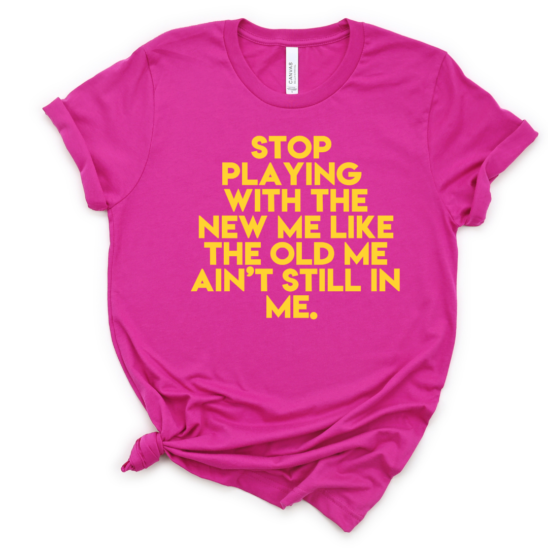 Stop Playing Unisex T-shirt