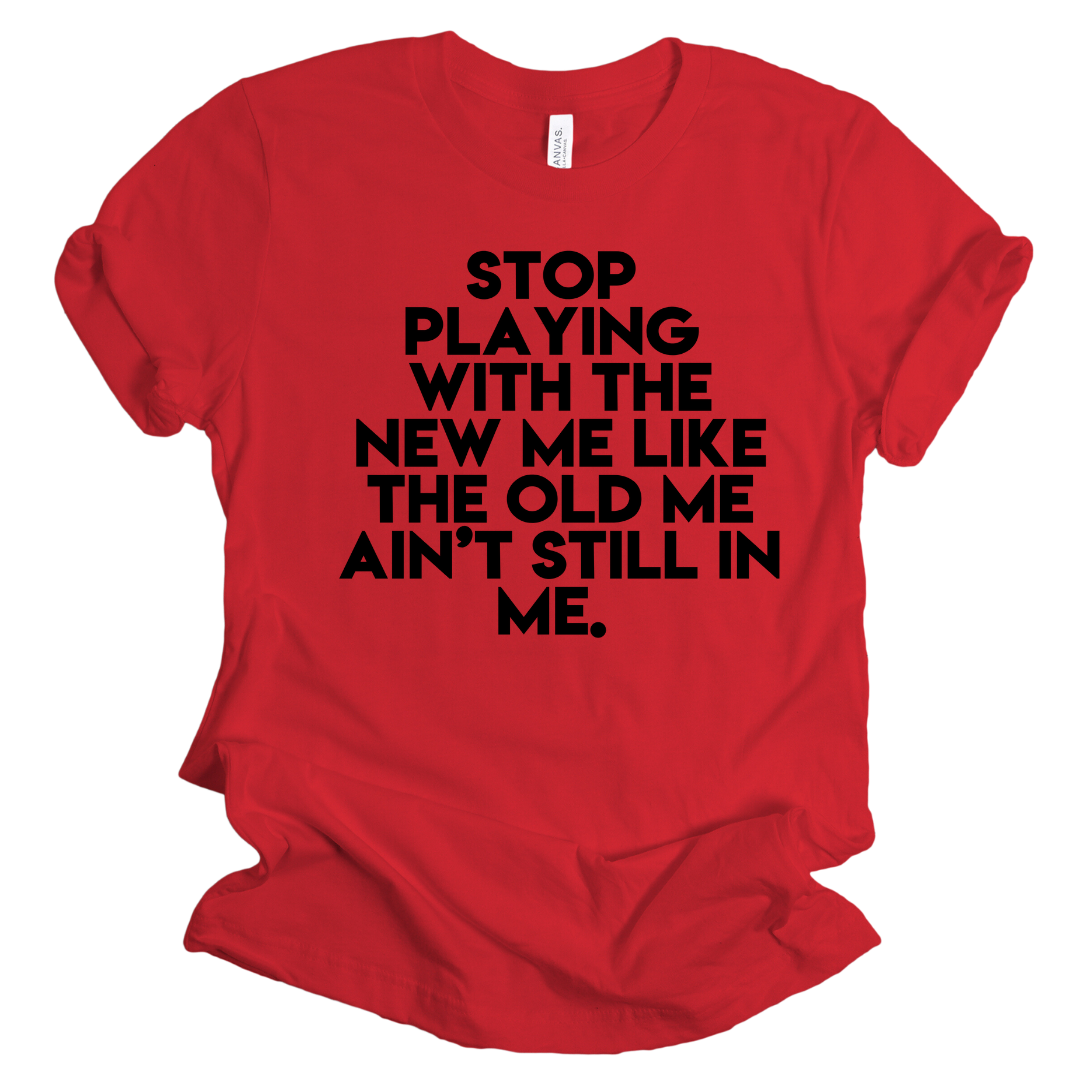 Stop Playing Unisex T-shirt