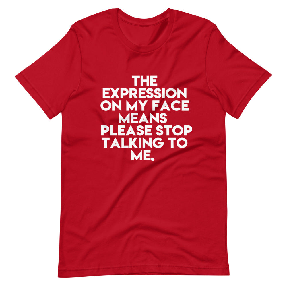 Facial Expressions Short-Sleeve Unisex T-Shirt