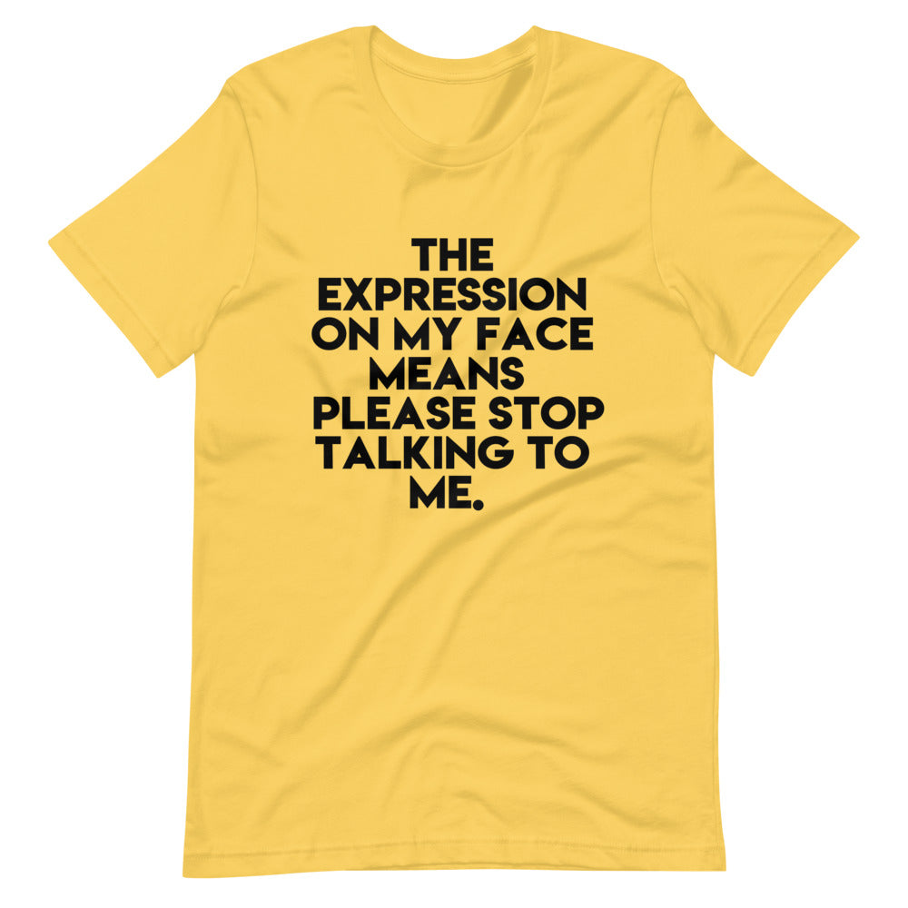 Facial Expressions Short-Sleeve Unisex T-Shirt