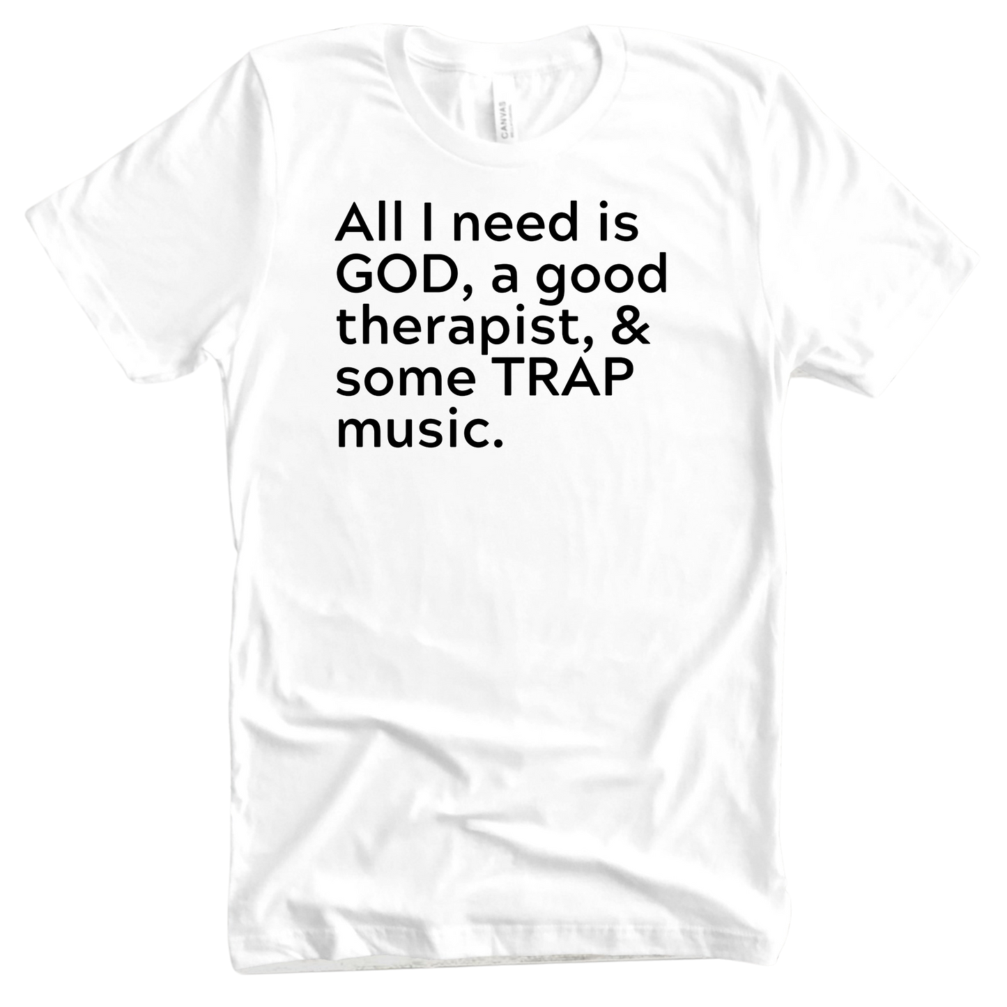 GOD, Therapy & TRAP Unisex T-shirt
