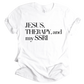 Jesus & Therapy Unisex Tshirt