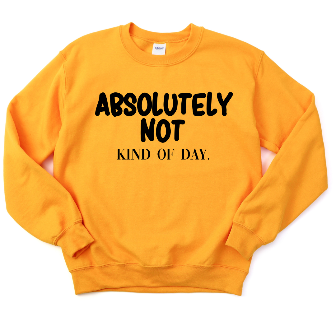 Absolutely Not Unisex Sweatshirt