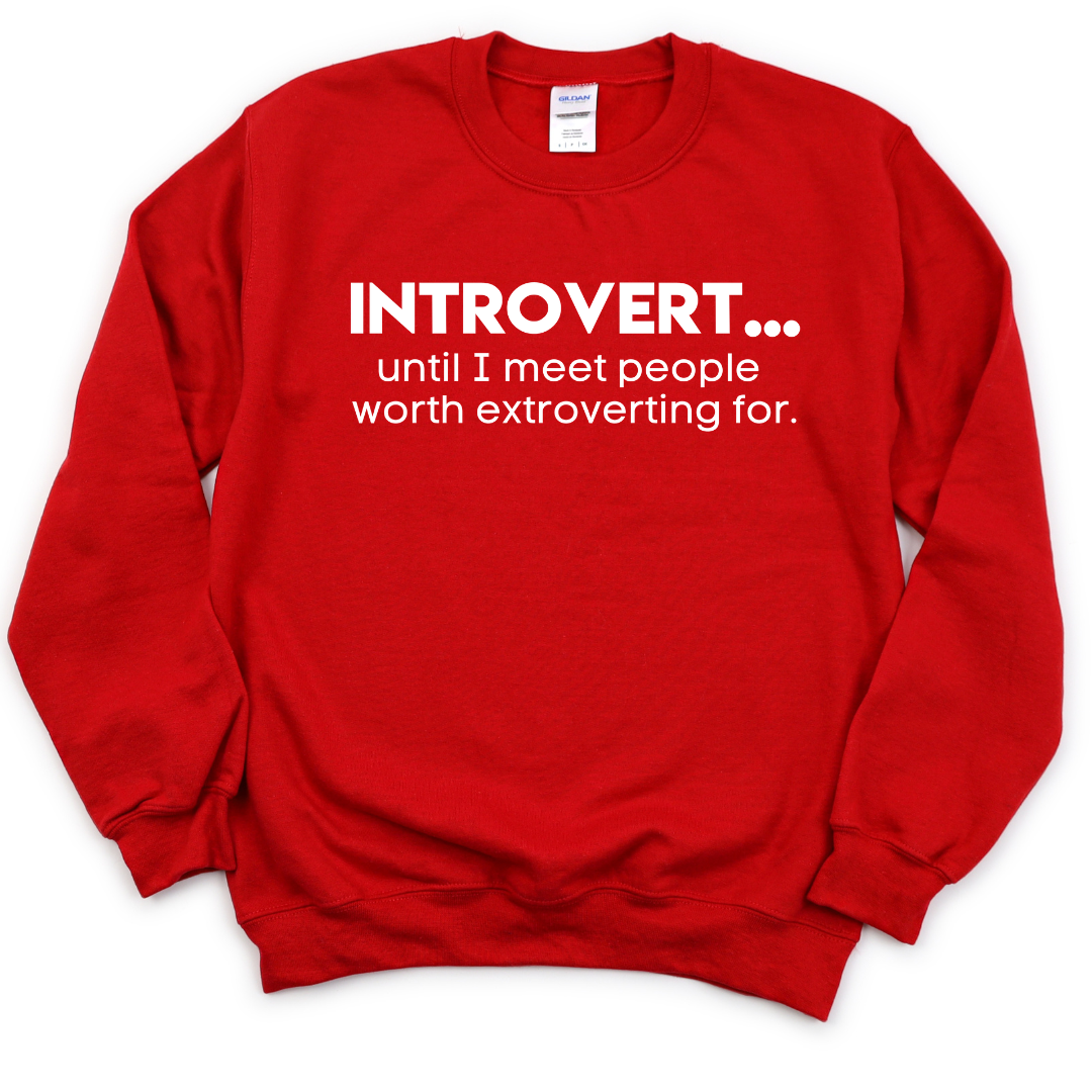 Introverted Extrovert Unisex Sweatshirt