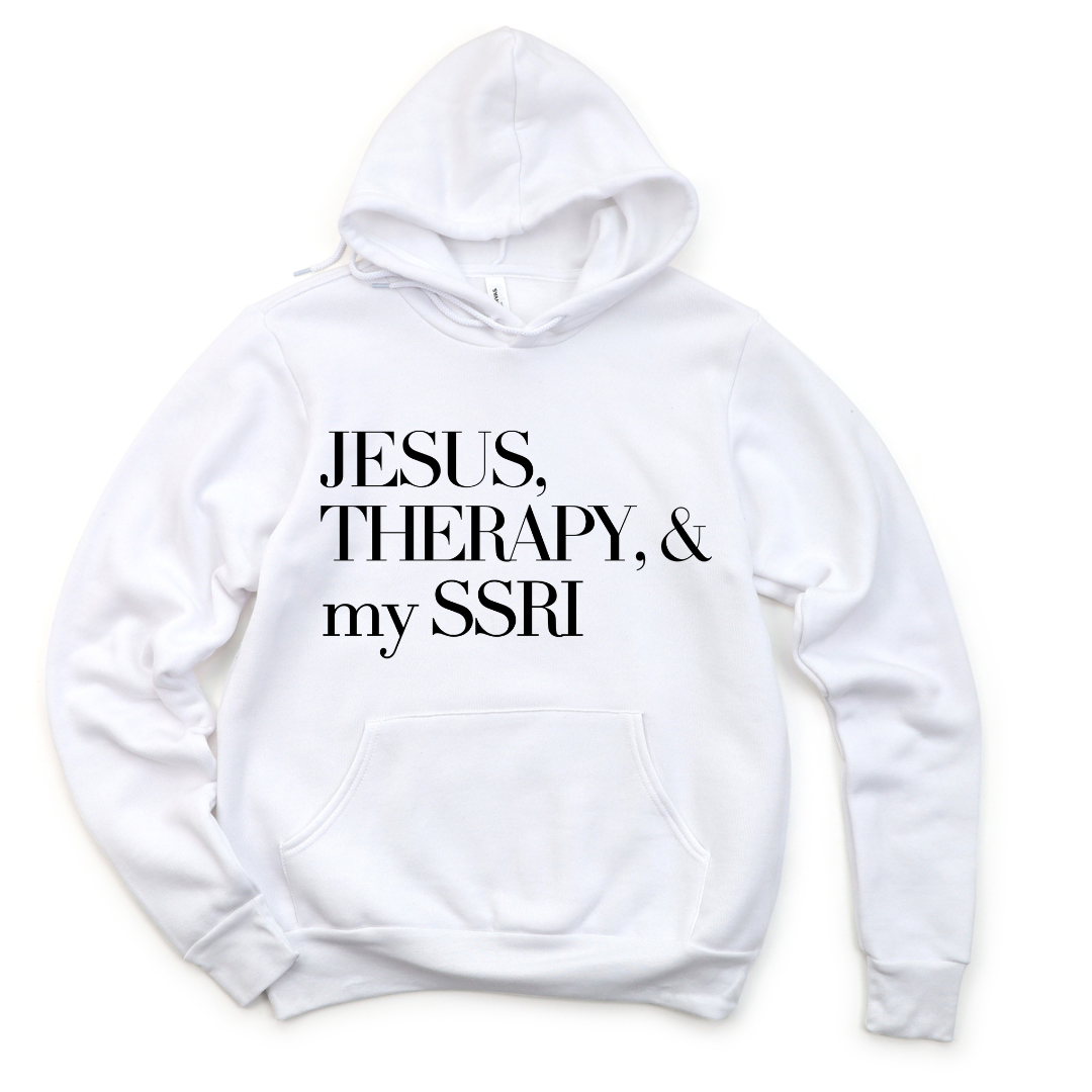 Jesus & Therapy Hoodie