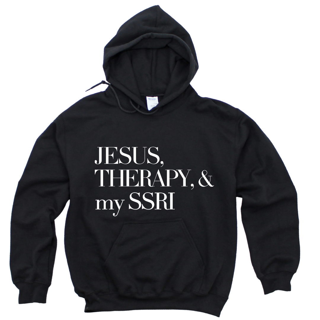 Jesus & Therapy Hoodie