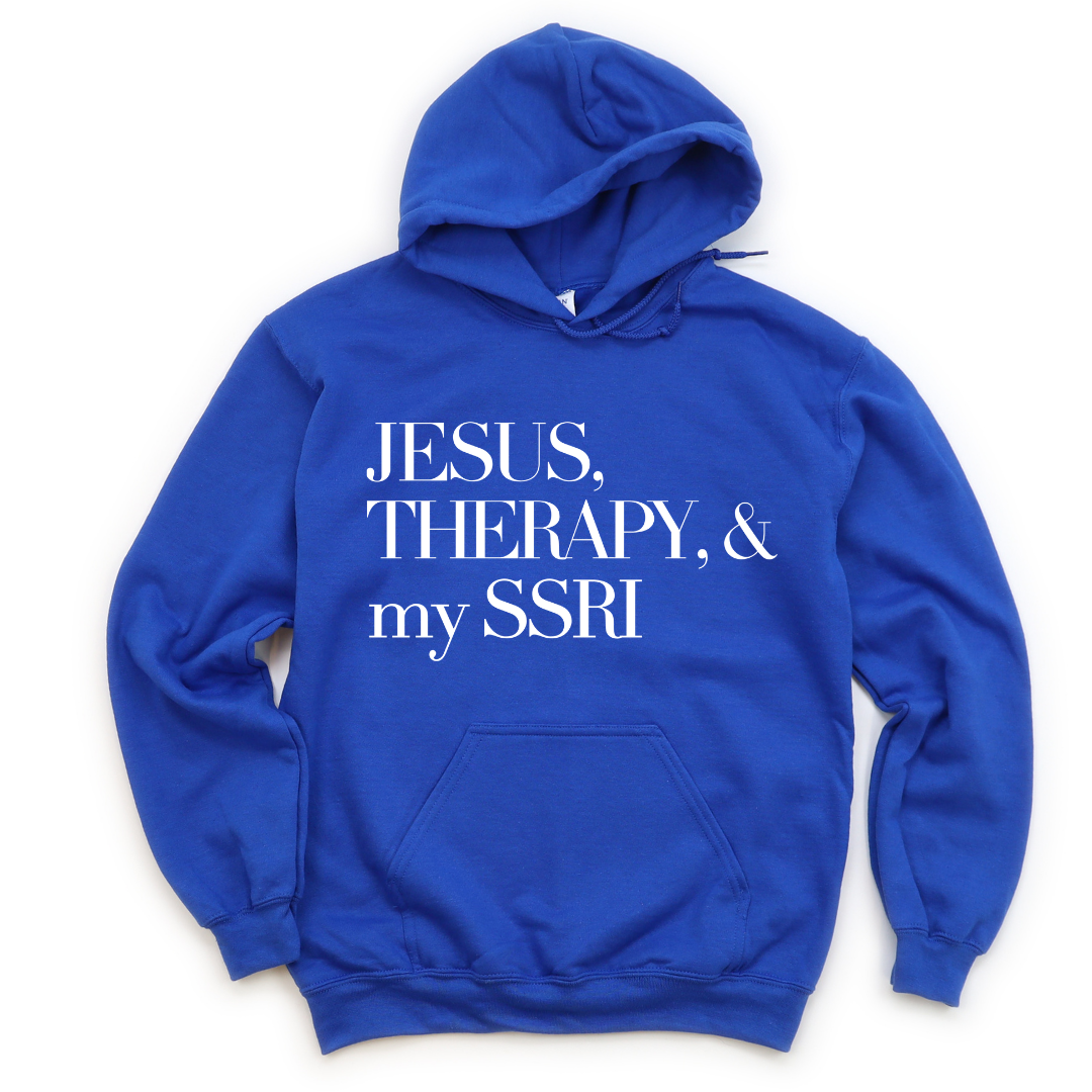 Jesus & Therapy Hoodie