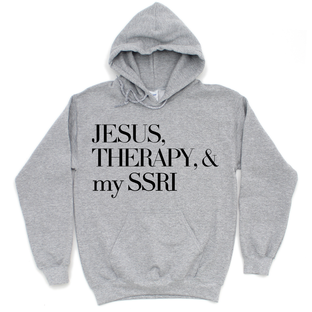 Jesus & Therapy Hoodie