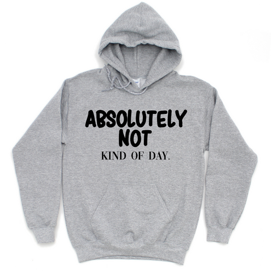 Absolutely Not Unisex Hoodie