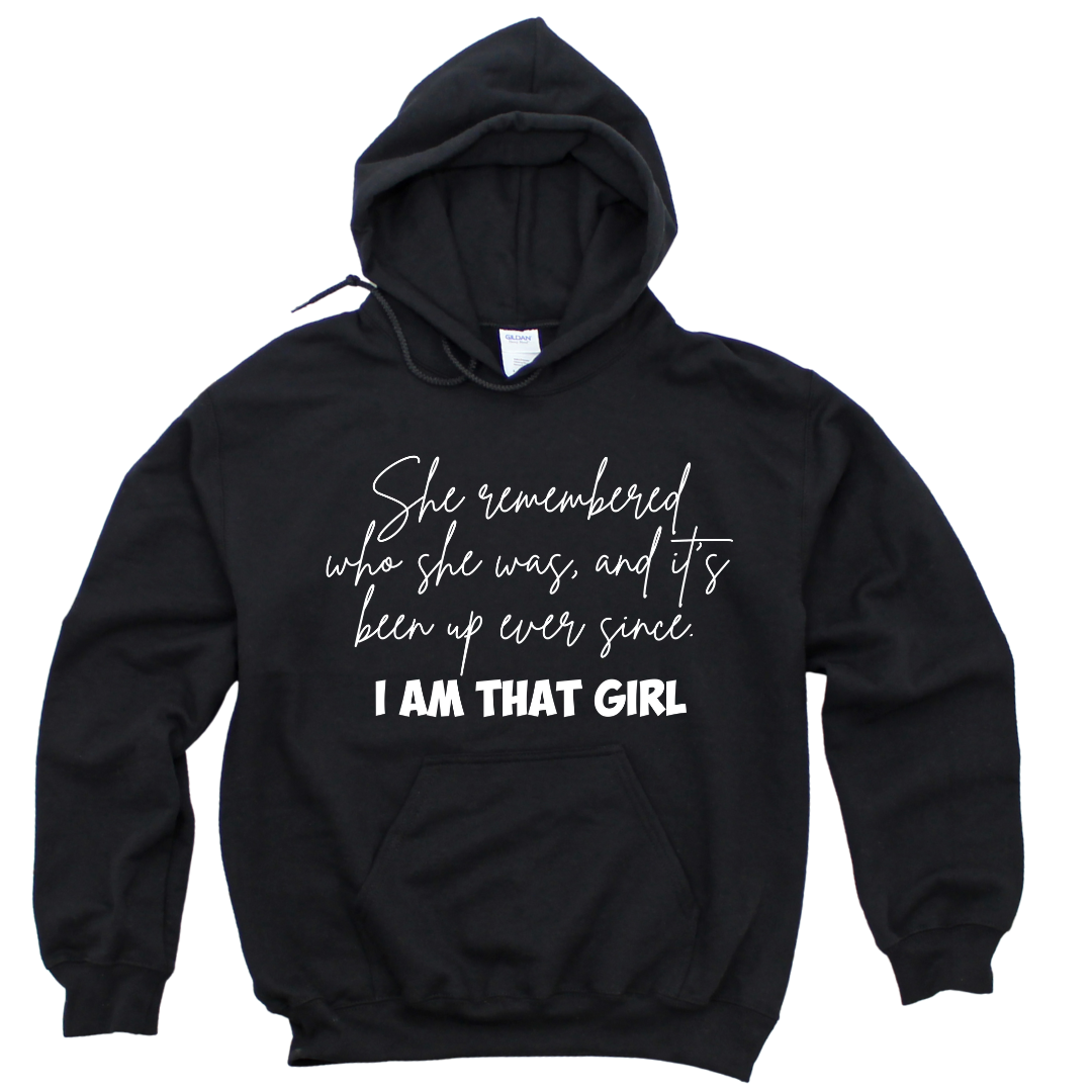 She remembered who she was Unisex Hoodie