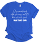 She remembered who she was Unisex T-shirt