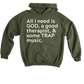 GOD, Therapy & TRAP Hoodie