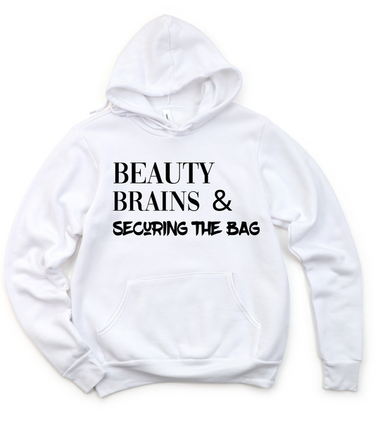 Beauty & Brains 2 Unisex Hoodie