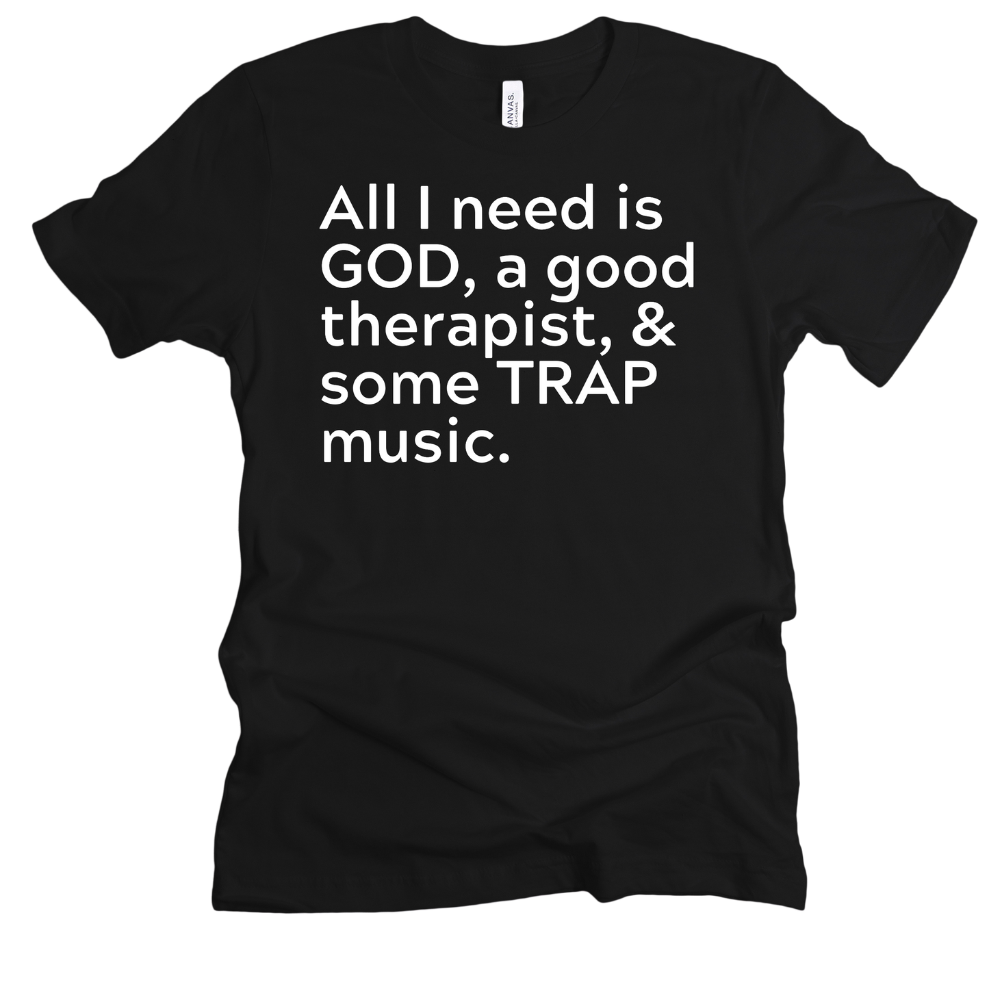 GOD, Therapy & TRAP Unisex T-shirt