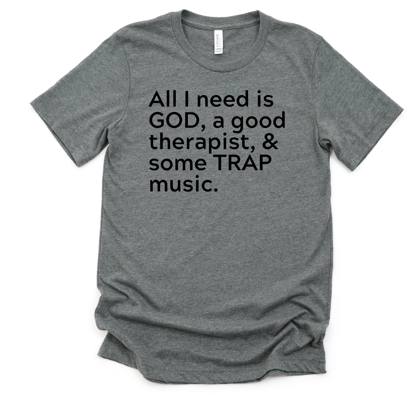 GOD, Therapy & TRAP Unisex T-shirt