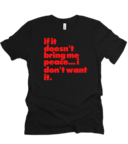 I Don't Want It! Short-Sleeve Unisex T-Shirt