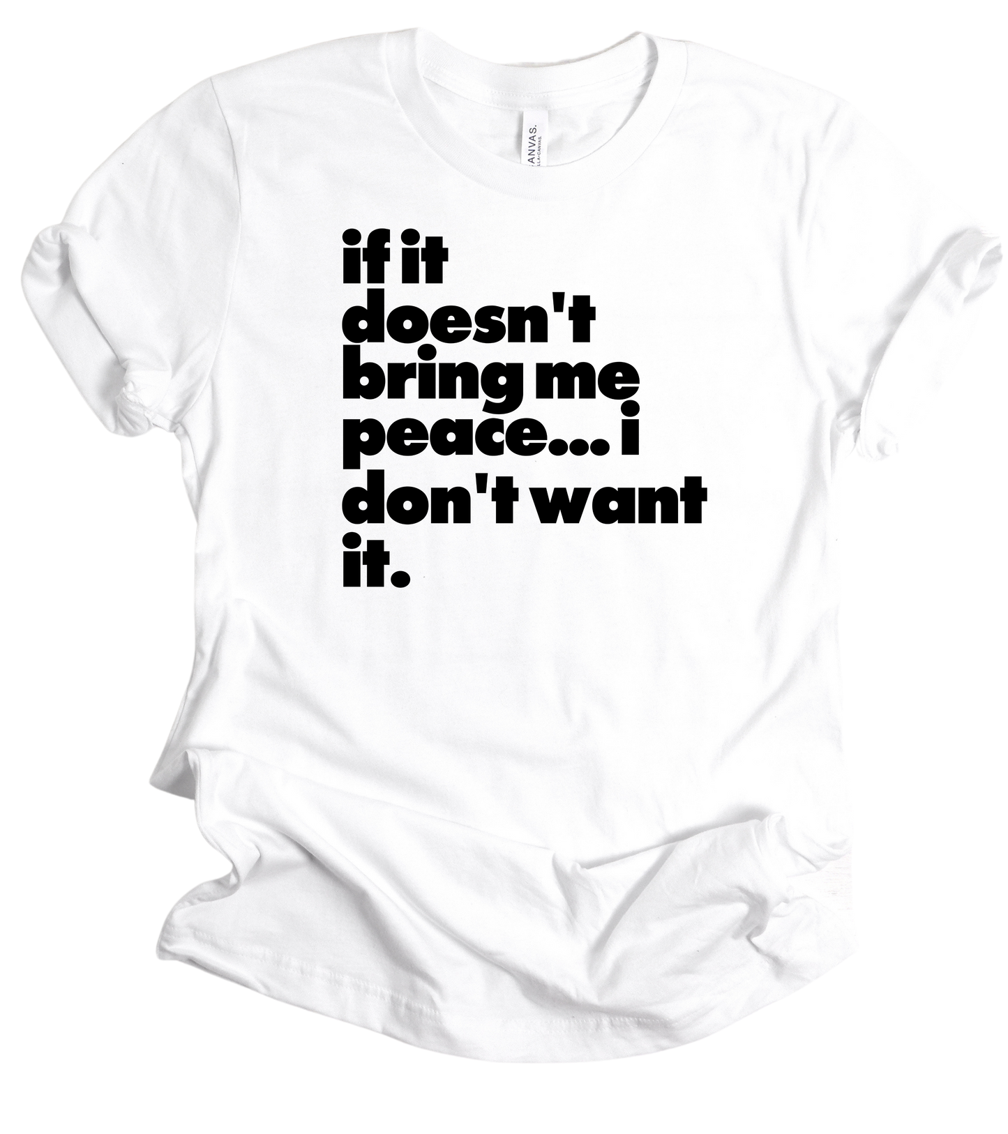 I Don't Want It! Short-Sleeve Unisex T-Shirt